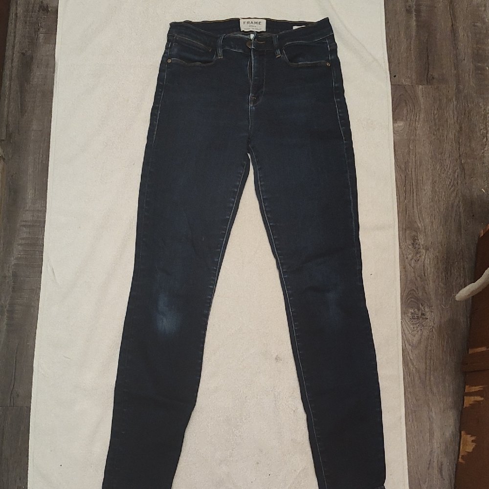 Frame Denim Women's Dark Blue Jeans